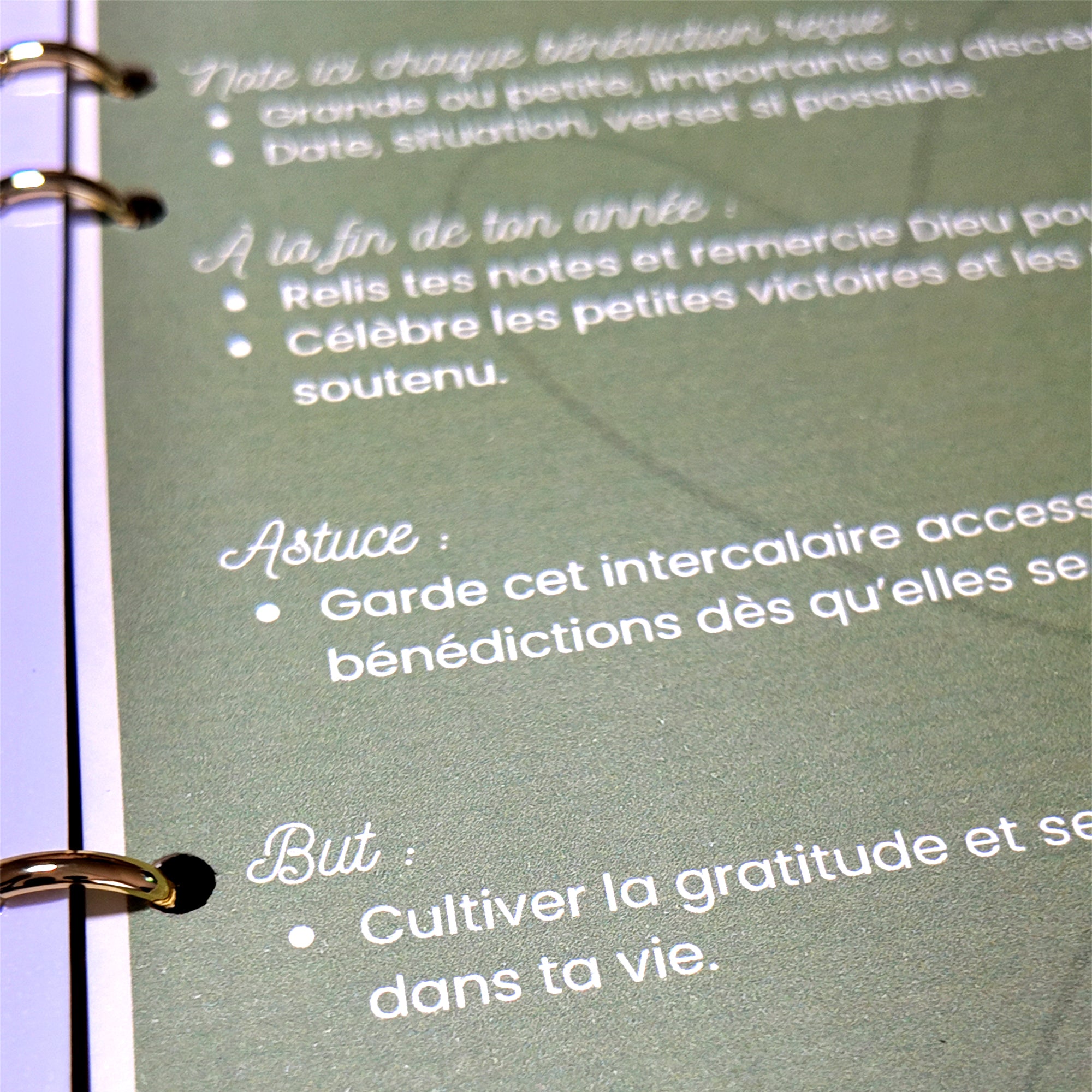 Classeur de Prédication - Organisation et Notes Spirituelles